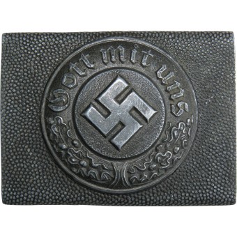 Hebilla del cinturón tercero Reich Policía Bomberos. Espenlaub militaria