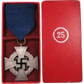 25 years of the faithful civil service in 3rd Reich