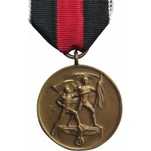 Anschluss Sudetenland 1. Oktober 1938 Medaille