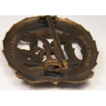 DRL Sports Badge - Bronze klas Hensler. Espenlaub militaria