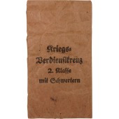 M. Hausch Kriegsverdienstkreuz 2. Klasse m Schwertern zak