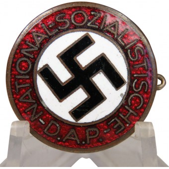 NSDAP LID BADGE M1 / ​​23-WILHELM BORGAS. Espenlaub militaria