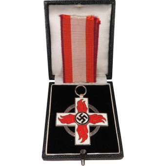 Reichsfeuerwehr-Ehrenzeichen 2. Stufe 1938. Duitse 3e Reich brandweerman eer Cross. Espenlaub militaria