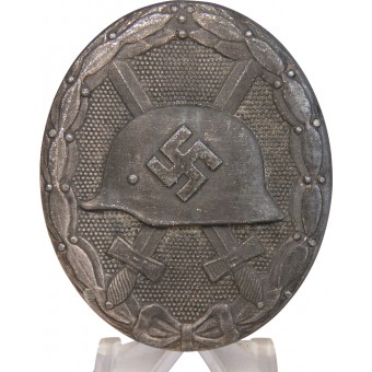Серебряная степень знака за ранение-3 рейх. Moritz Hausch. Espenlaub militaria