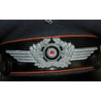 Luftwaffe Air Signal Troops- Nachrichtendienst visor hat. Espenlaub militaria