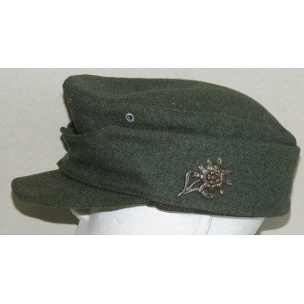Wehrmacht Heer M 42 Muokattu GebirgsJäger -hattuun. Espenlaub militaria