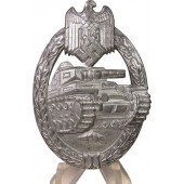 3-rd Reich Tank Attack Badges, zilveren klasse. Zink