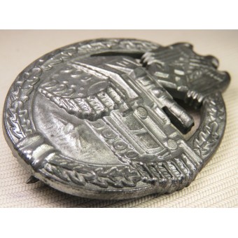 3-rd badge Reich del carro armato dassalto, classe argento. Zinco. Espenlaub militaria