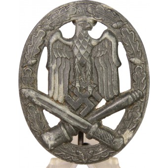 Allgemeinesturmabzeichen, General troops assault badge E. Ferd Wiedmann. Espenlaub militaria