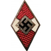 An early Hitler Youth member badge without marking