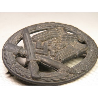 General Assault badge, unmarked. Zinc. Espenlaub militaria