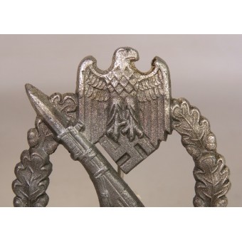 Distintivo di Fanteria assalto in argento. GWL segnato. Espenlaub militaria