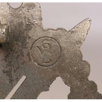 Distintivo di Fanteria assalto in argento. GWL segnato. Espenlaub militaria
