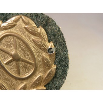Kraftfahrbewährungsabzeichen en bronce. insignia de la manga. Espenlaub militaria