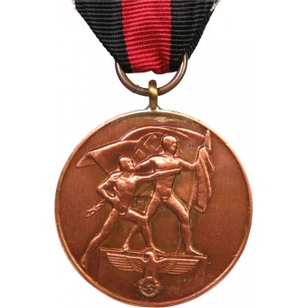 Medaille Zum Gedenken an den 1. Oktober 1938. Espenlaub militaria