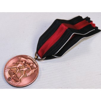 Medalj Till minne av den 1 oktober 1938. Espenlaub militaria