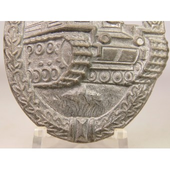 PAB -hopealuokka, Tank Assault Badge. Kriegsmetall. Espenlaub militaria