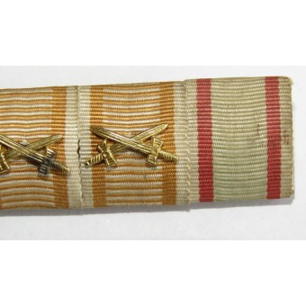 Barre de ruban pour le PARTICIPAN de la Première Guerre mondiale dans larmée austro-hongroise. 6 prix. Espenlaub militaria