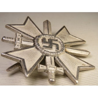Серебряная степень Креста за военные заслуги 1939 с мечами. Friedrich Orth. Espenlaub militaria