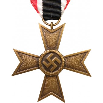 За военные заслуги 1939, 2-й класс без мечей. Штемпельный блеск. Espenlaub militaria