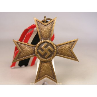 За военные заслуги 1939, 2-й класс без мечей. Штемпельный блеск. Espenlaub militaria
