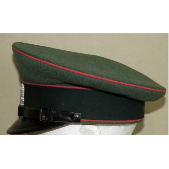 Early visor cap for the lower ranks of the armored troops of the Wehrmacht. Espenlaub militaria