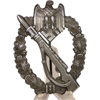 Нагрудный знак  За штурмовые атаки для пехоты Вермахта и CC. Цинк. Espenlaub militaria