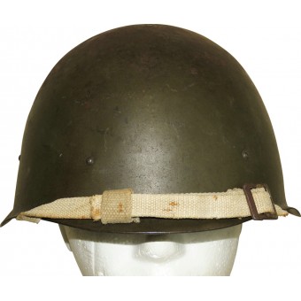 Ejército Rojo ssh-40 Casco de acero. 1945.. Espenlaub militaria