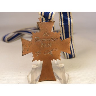 Di WW2 German Madre croce 1938, terza classe, bronzo. Espenlaub militaria