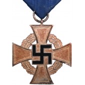 Cruz de tercera clase por 25 años de fiel servicio civil en el III Reich