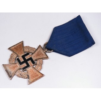 3ème reich 25 ans de croix de service civil fidèle, troisième classe. Espenlaub militaria
