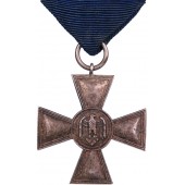 Cruz por 18 años de servicio en la Wehrmacht