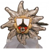 Distintivo del cappello della DRKB Kyffhäuserbund per il Gau Hochland