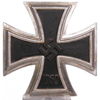 Eisernes Kreuz 1. Klasse 1939. Gehörte dem Panzerfahrer von Werder vom Pz Rgt 7. Espenlaub militaria