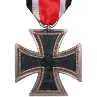 Железный крест 2-го класса 1939. Arbeitsgemeinschaft, Hanau - 24 0 редкая маркировка. Espenlaub militaria