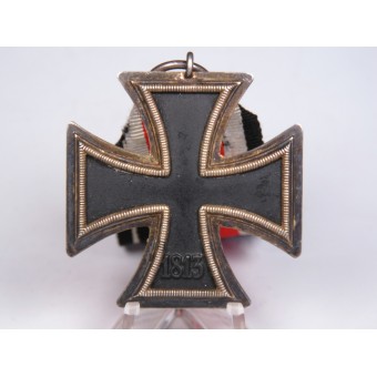 IJzeren kruis 2e klas 1939. Hoogstwaarschijnlijk van Arbeitsgemeinschaft der Gravur, Hanau. Espenlaub militaria
