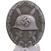 L/22 Rudolf Souval Wien (Oostenrijk) Zilveren klasse Gewonden insigne in Zilver
