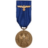 Medalj för 12 års trogen tjänstgöring i Wehrmacht.