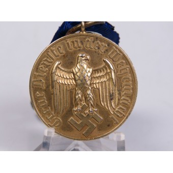 Medalla por 12 años de servicio fiel en la Wehrmacht.. Espenlaub militaria