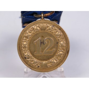 Médaille de 12 ans de service fidèle dans le Wehrmacht. Espenlaub militaria