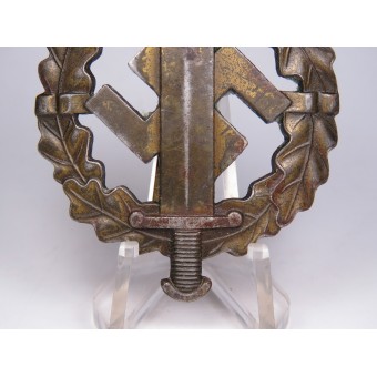 SA Sportprestaties Badge in Bronze. W. Redo Eigentum Der Oberste S.A. Führung. Espenlaub militaria