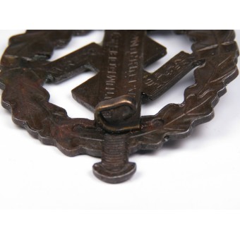SA Sportprestaties Badge in Bronze. W. Redo Eigentum Der Oberste S.A. Führung. Espenlaub militaria