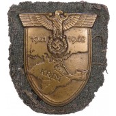 Bouclier pour la campagne de Crimée 'Krim 1941-42'. Karl Wurster K.G.