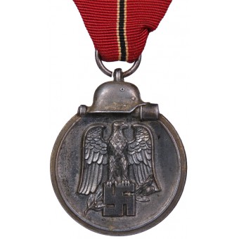 Medalj från vinterkampanjen - Winterschlacht im Osten 1941- 42 Deschler & Sohn, märkt 1. Espenlaub militaria