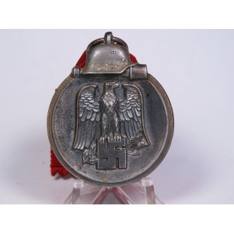 Medalj från vinterkampanjen - Winterschlacht im Osten 1941- 42 Deschler & Sohn, märkt 1. Espenlaub militaria