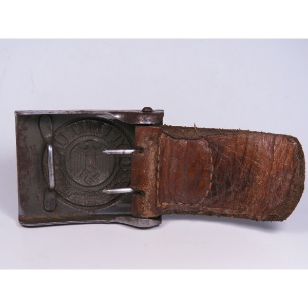 Metal Field Leather Belt Buckle