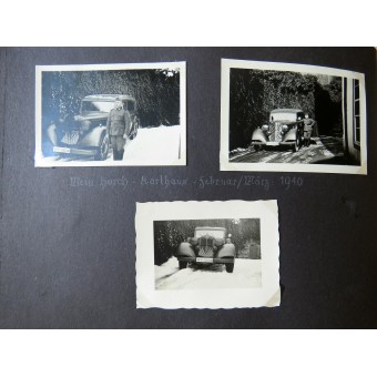4ème division de police SS, Hans Wendt Album avec 71 photos. Espenlaub militaria