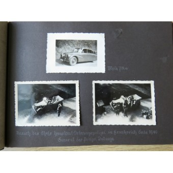 Álbum con 71 fotos de la 4ª División de Policía de las SS, Hans Wendt. Espenlaub militaria