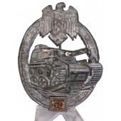 Distintivo per 50 attacchi di carri armati di Gustav Bremer