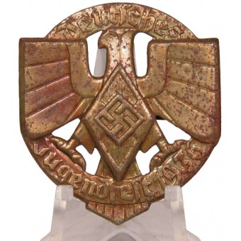 Badge of the German Hitler Youth holiday 1936. Espenlaub militaria